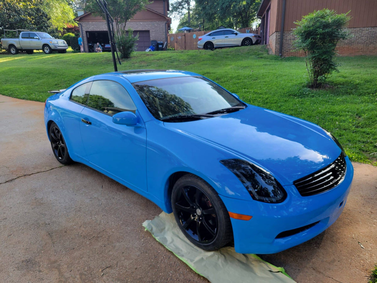 Blue Skies Basecoat Clearcoat Auto Paint Kit Options
