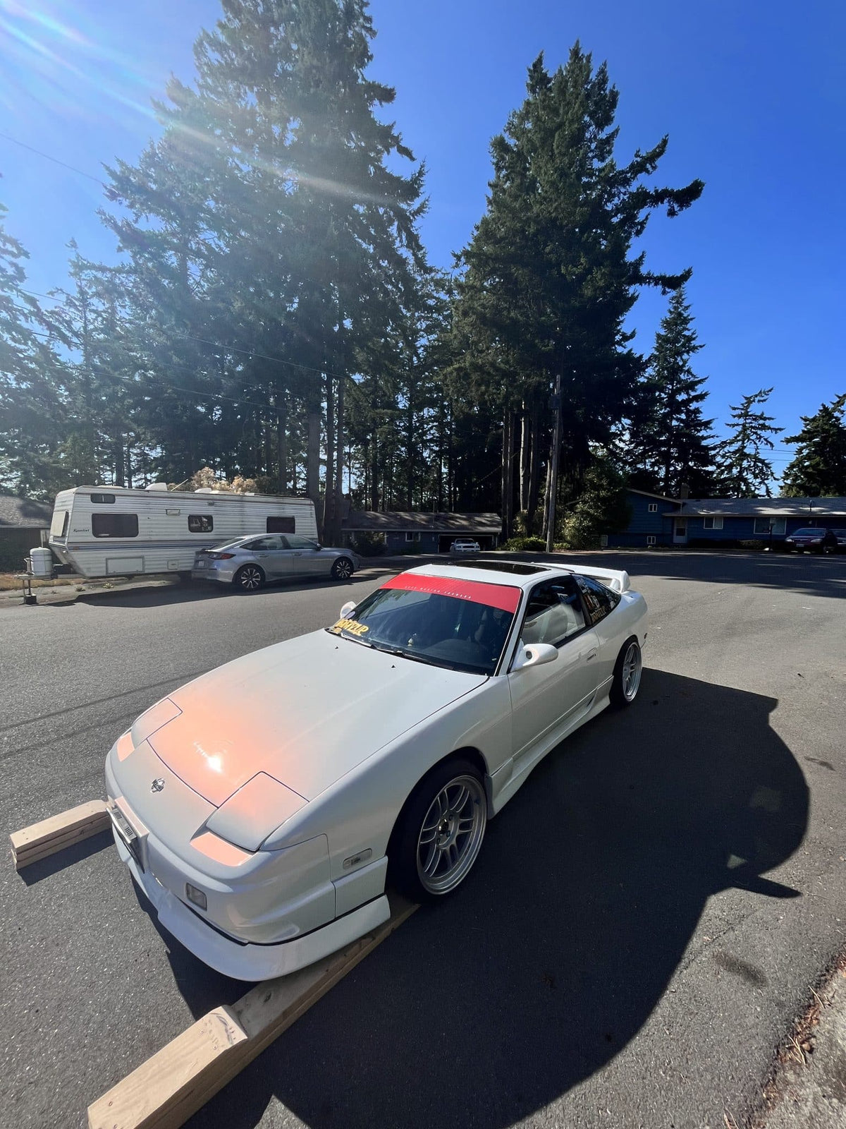 Snow Blush 3 Stage White Pearl Tri Coat Auto Paint Kit Options