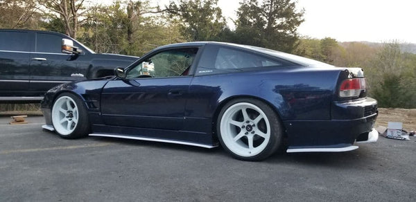 midnight blue pearl car paint