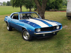 Original Factory LeMans Blue Poly Paint Code 71 from 1969 Chevrolet Camaro