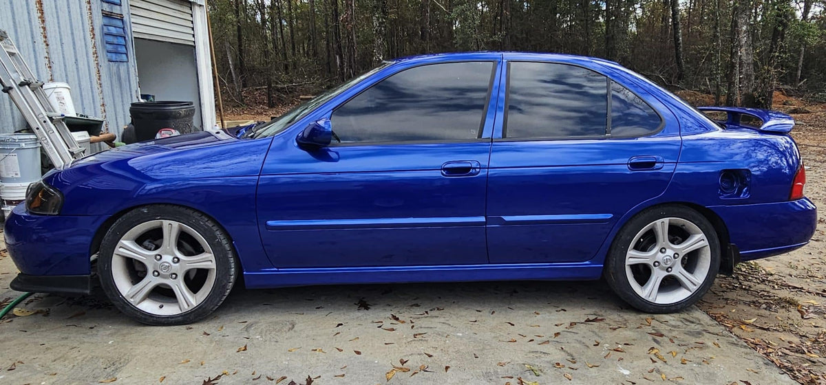 Big Blue Pearl Basecoat Clearcoat Auto Paint Kit Options