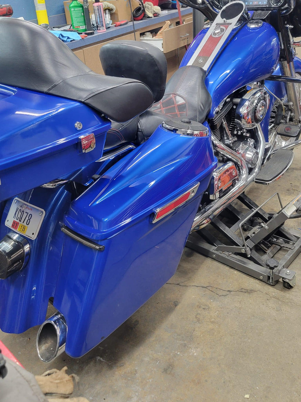 Blue Ray Metallic Basecoat Clearcoat Auto Paint Kit Options