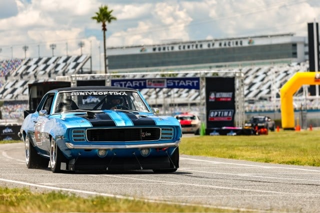 Original Factory LeMans Blue Poly Paint Code 71 from 1969 Chevrolet Chevelle