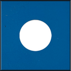 Ford Code AE Grabber Blue Metallic Paint Chip Sample
