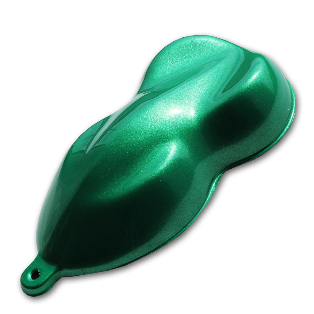 Alien Green Metallic Basecoat Clearcoat Auto Paint Kit Options