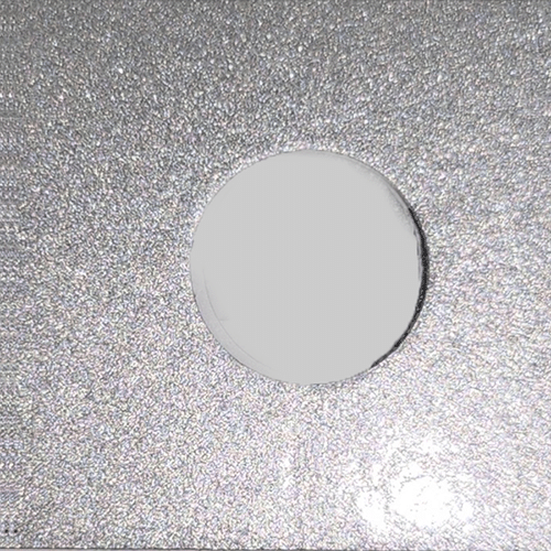 Audi Code LX7T Prism Silver Paint Chip Sample