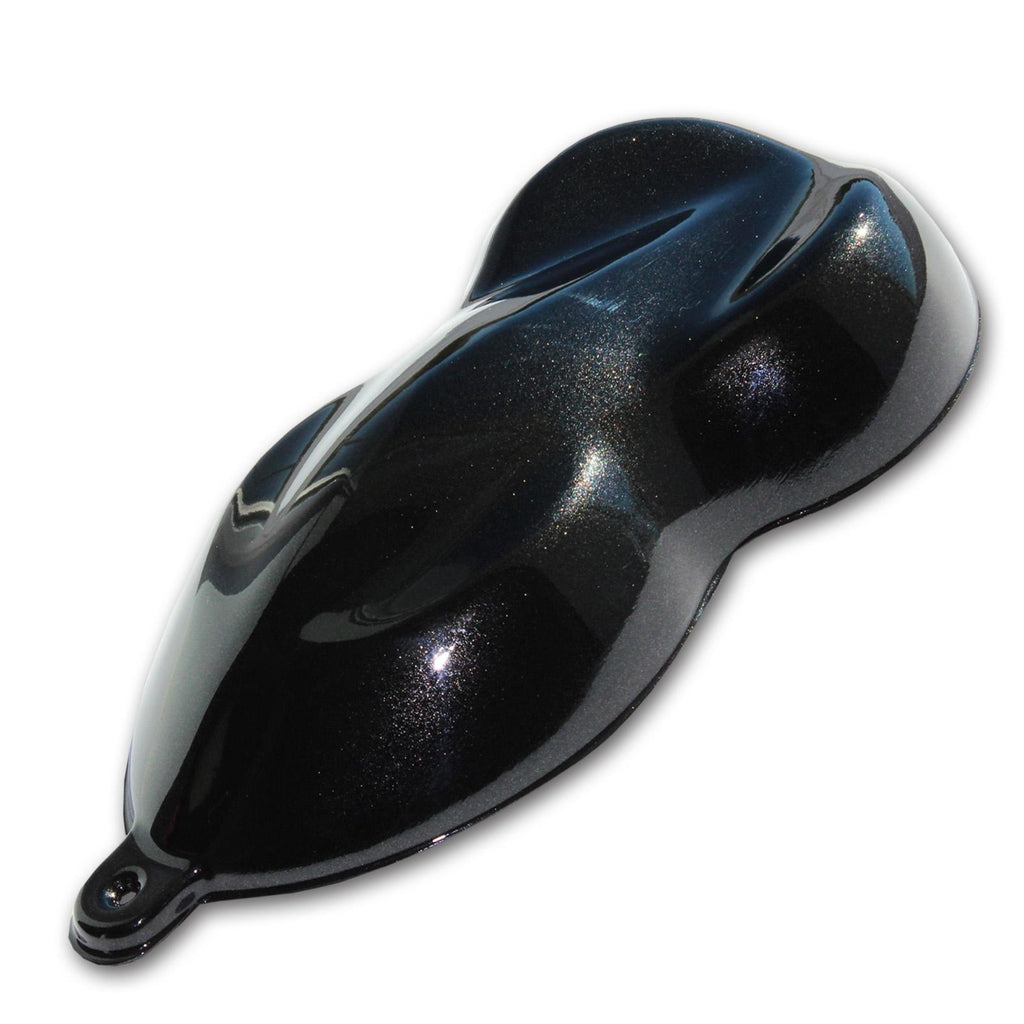 Black Sparkle Metallic Car Paint