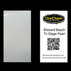 Blizzard Beach Tri-Stage Pearl Color Chip Sample Swatch