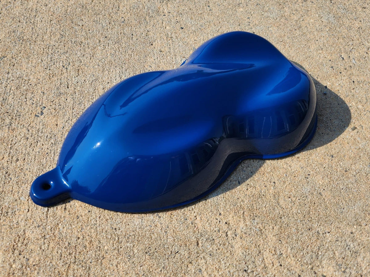 Bonnie Blue Automotive Paint Paint Chip Sample