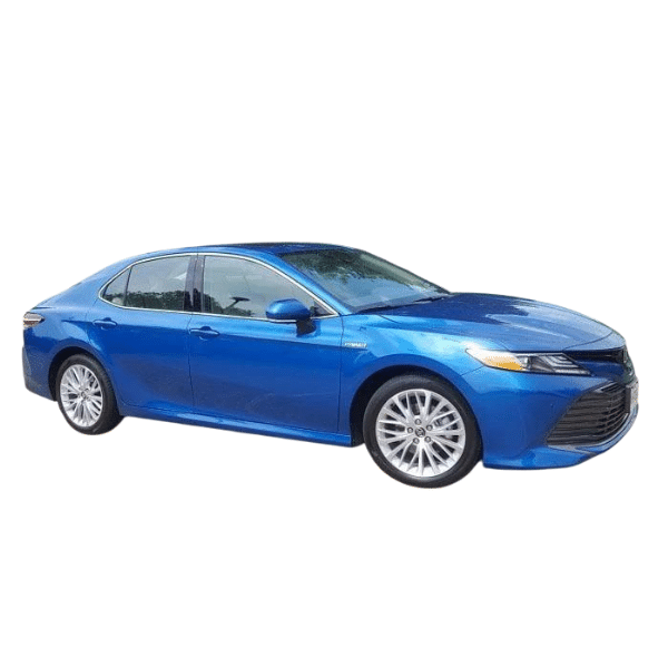 Car painted Blue Streak Metallic