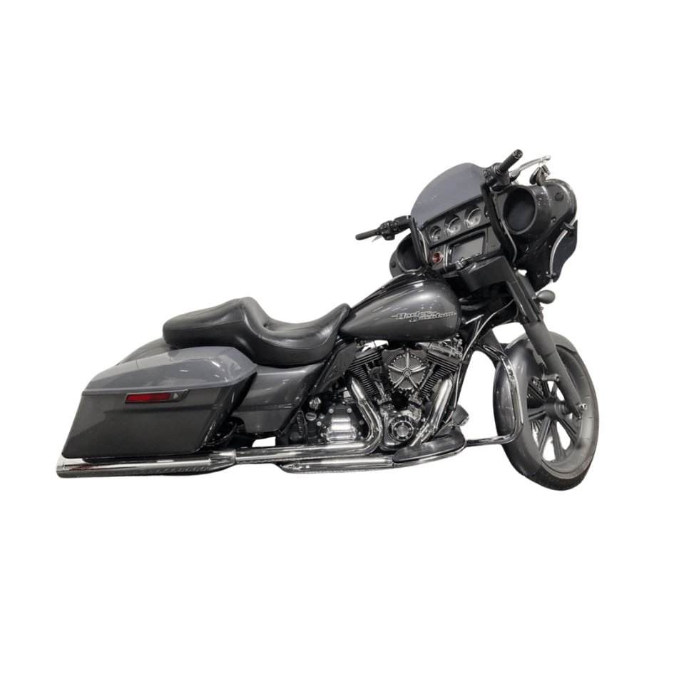 Motorcycle painted Charcoal Pearl