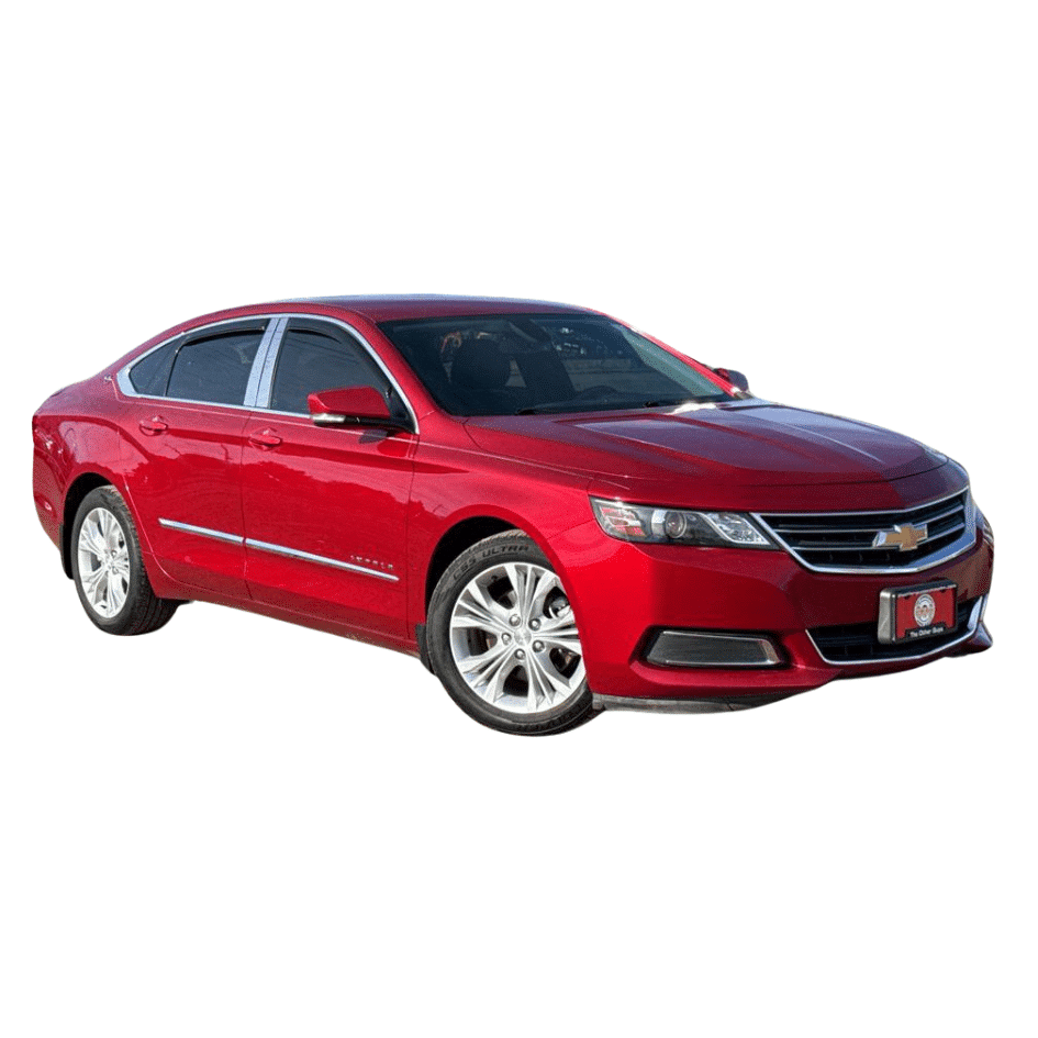 Car painted Crystal Red