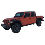 Jeep painted Punk'n Orange