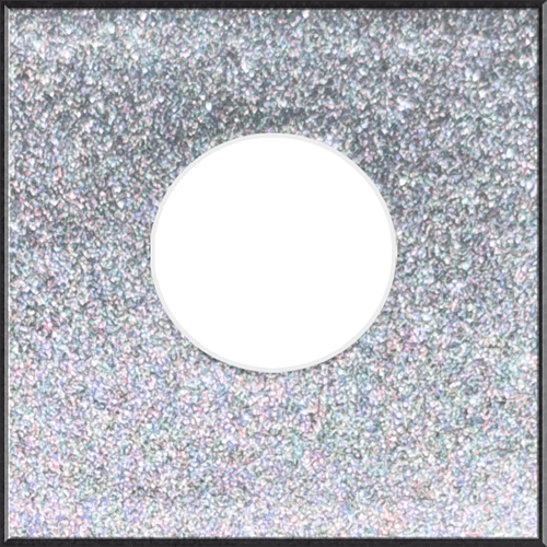 Chevrolet Code WA519F 12 Galaxy Silver Paint Chip Sample