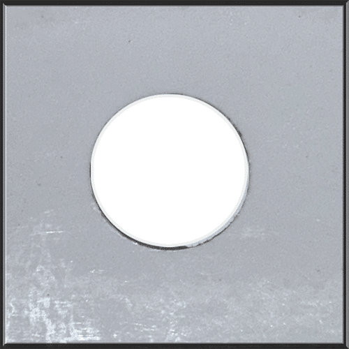 Chevrolet Code WA703S GBU Ice White Paint Chip Sample