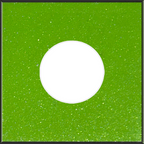Dodge Code PFB FFP FB Sublime Green Paint Chip Sample