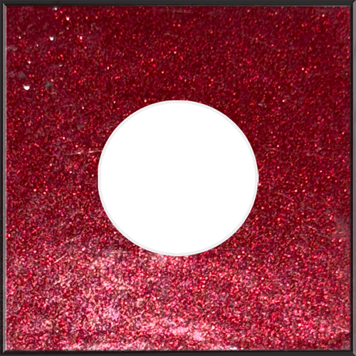 Chrysler Dodge Jeep Code PRP JRP Deep Cherry Red Crystal Paint Chip Sample