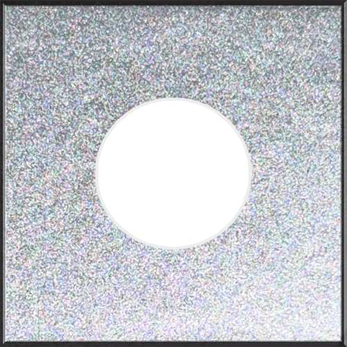Jeep Code SN NSN Silver Grey Glacier Gray Metallic Paint Chip Sample