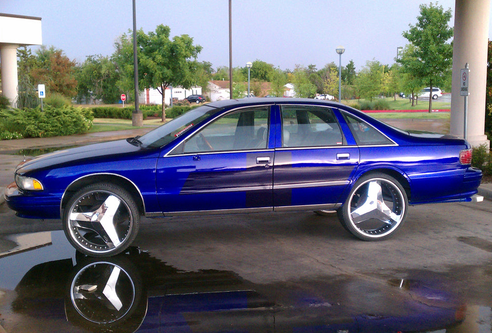 Cobalt Blue 2K Urethane Candy Auto Paint Kit Options