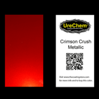 Crimson Crush Metallic Paint Chip Sample