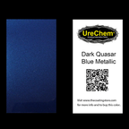 Dark Quasar Metallic Color Chip Sample Swatch