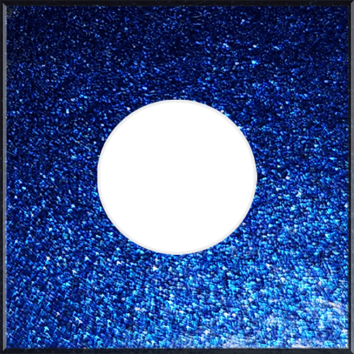Dodge Code PCL Blue Streak Pearl Paint Chip Sample