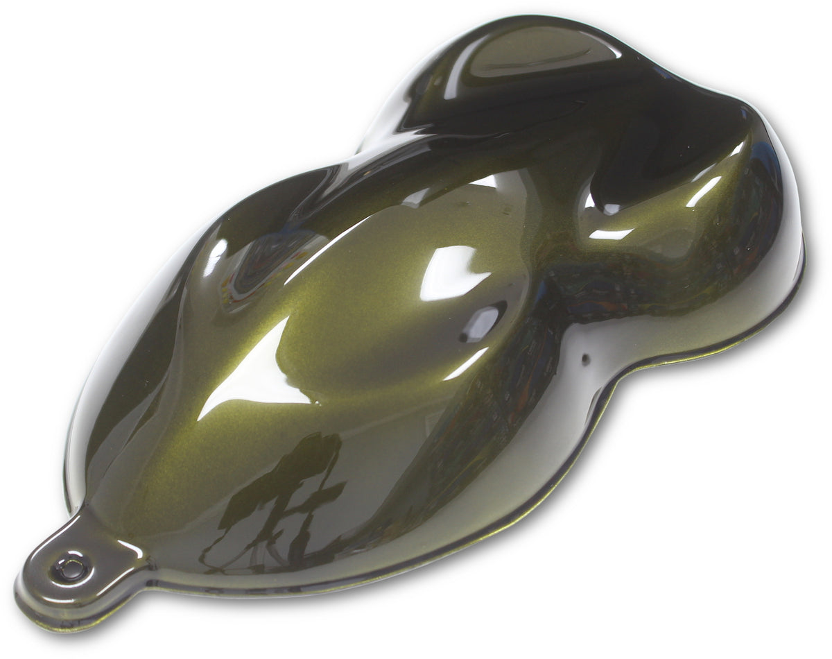 Olive Green 2K Urethane Candy Auto Paint Kit Options