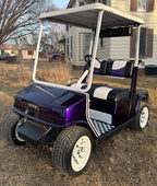 Electric Purple Pearlized Candy Basecoat Clearcoat Auto Paint Kit Options