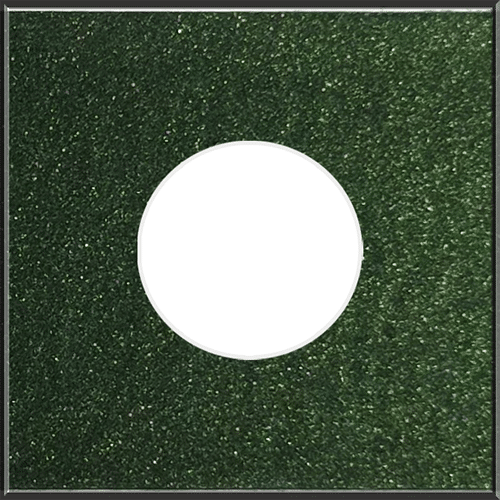 Ford Code FA M7476 Eruption Green Metallic Paint Chip Sample
