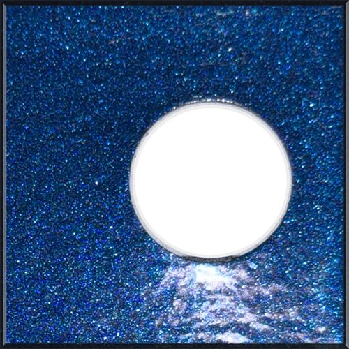 Ferarri Code 522 Blu Tour de France Blue Paint Chip Sample
