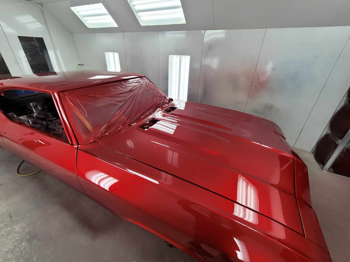 Fire Red Pearl Paint Color