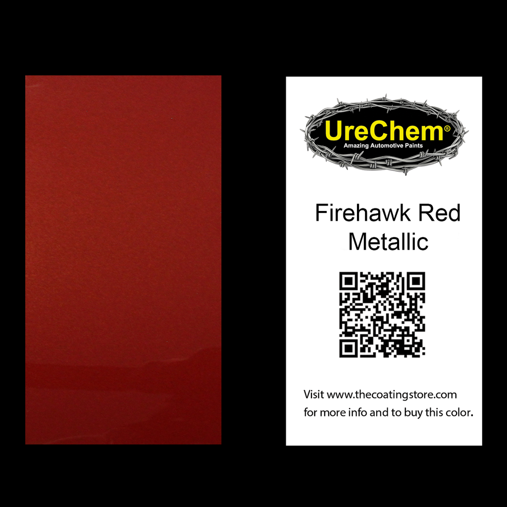 FireHawk Metallic Color Chip Sample Swatch