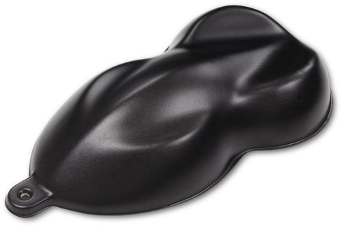 Black Sparkle Metallic Low Gloss Single Stage Auto Paint Kit