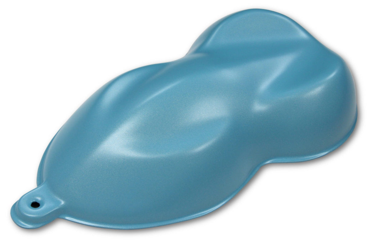 Frost Blue Metallic Low Gloss Single Stage Auto Paint Kit