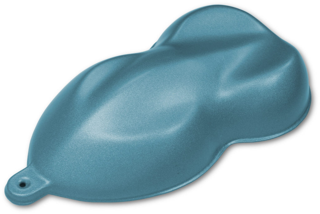 Arctic Blue Metallic Low Gloss Single Stage Auto Paint Kit