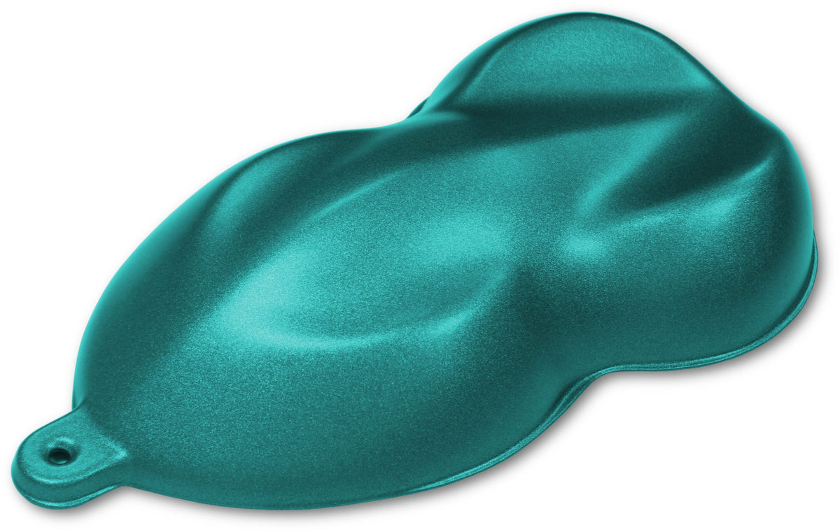 Teal Metallic Low Gloss Single Stage Auto Paint Kit