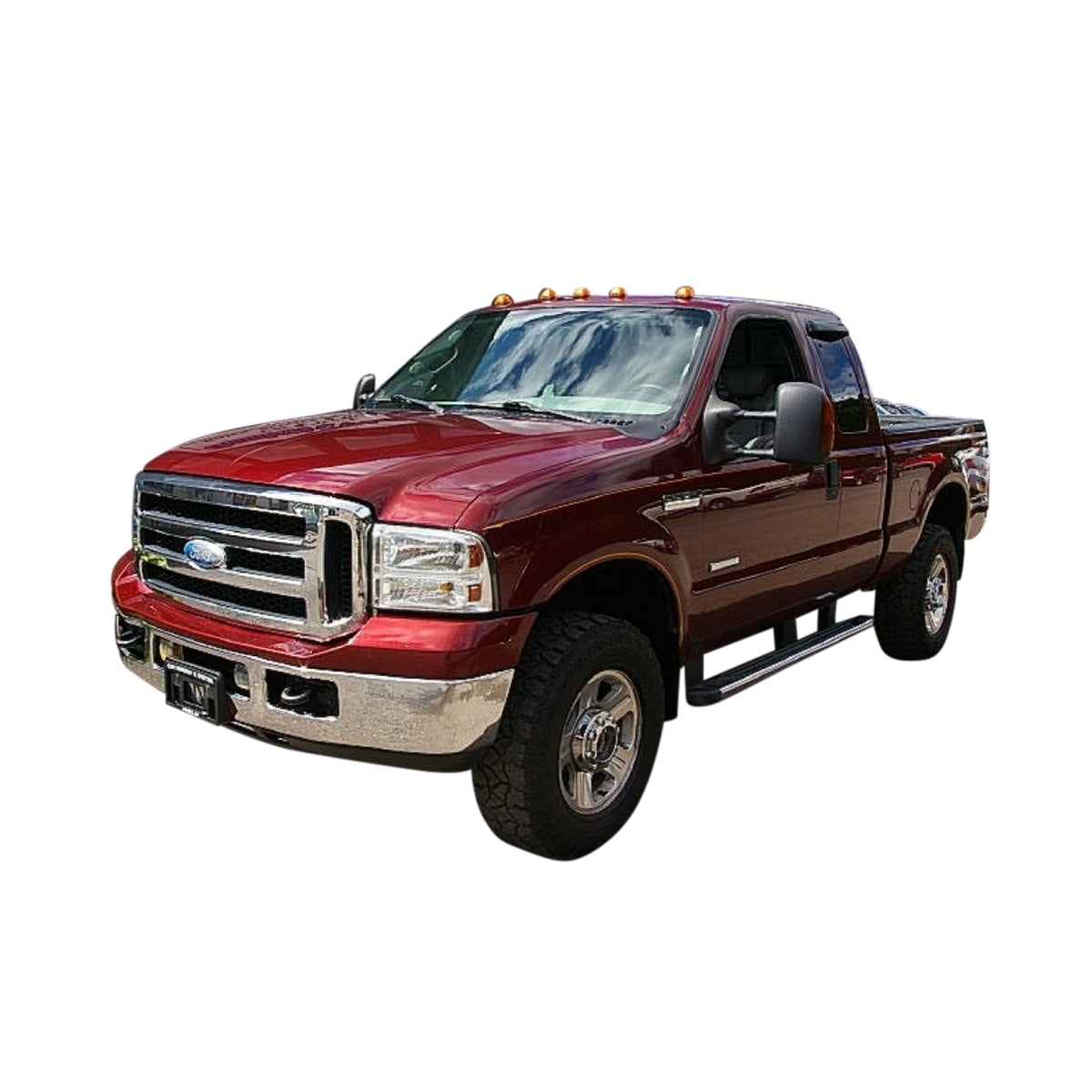 Ford Code FL Dark Torreador Red Pearl Metallic