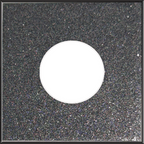 Ford Code J7 M7325 Magnetic Gray Paint Chip Sample