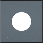 Ford Code NE M7457 Cactus Gray Paint Chip Sample