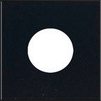 Ford Ebony Black Code UA M6373 Paint Chip Sample