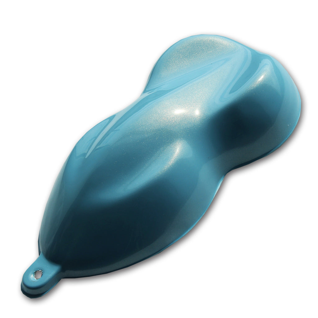 Frost Blue Metallic Single Stage Auto Paint Kit