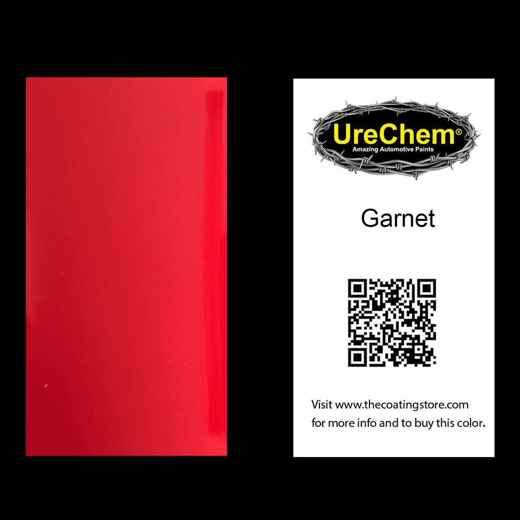 Garnet Paint Chip Sample