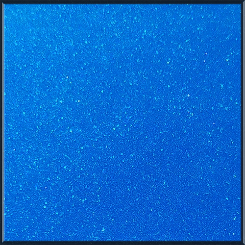 Harley Davidson 2017 Bonneville Blue Clearcoat Paint Chip Sample
