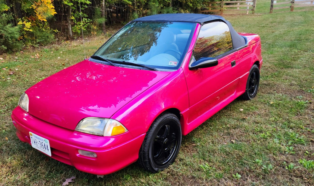 Hot Pink Pearl Basecoat Clearcoat Auto Paint Kit Options