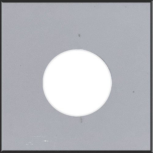 Hyundai Code PKW Winter White Paint Chip Sample