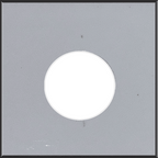 Hyundai Code PKW Winter White Paint Chip Sample