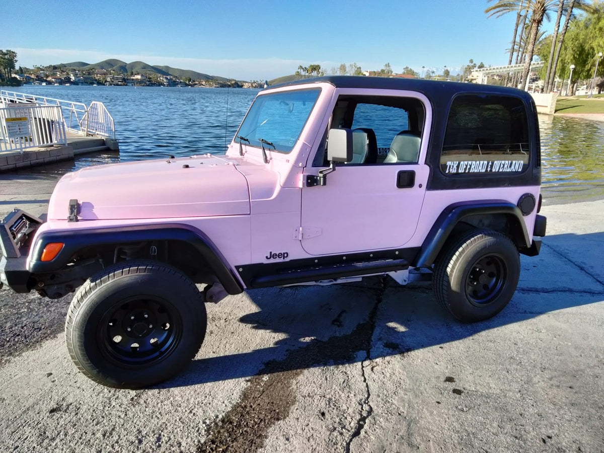 Light Pink Basecoat Clearcoat Auto Paint Kit Options