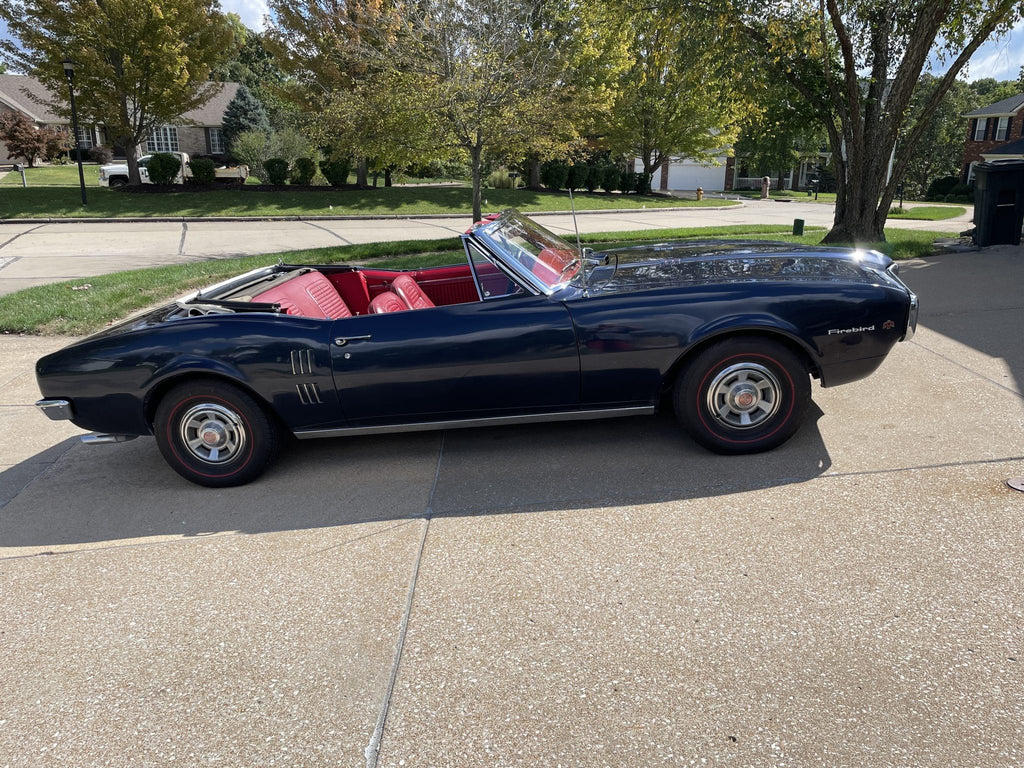 1967 Pontiac GTO Fathom Blue Poly Code E Basecoat Clearcoat Paint Kit Options