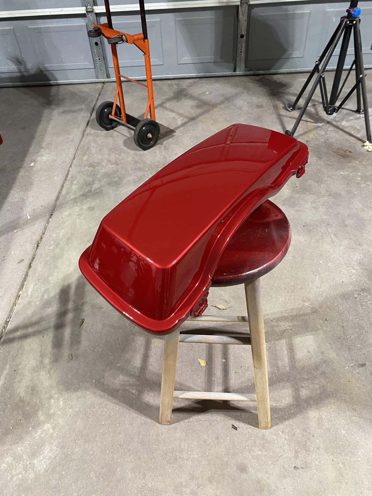 Scarlet Fever Pearl Basecoat Clearcoat Auto Paint Kit Options