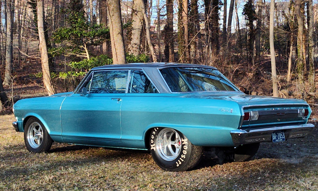 1965 Chevrolet Nova Artesian Turquoise Poly Code KK Basecoat Clearcoat Paint Kit Options